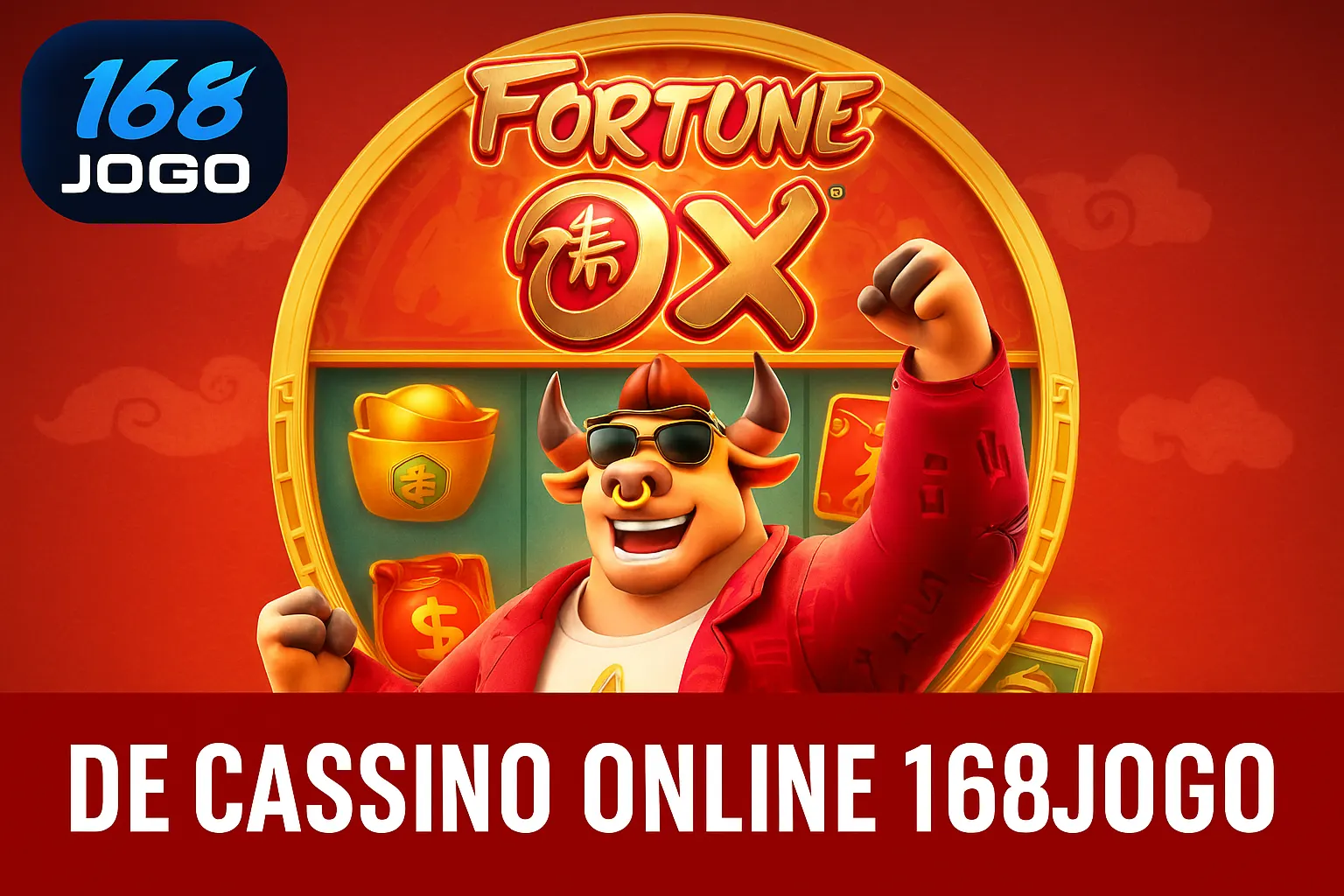 Fortune Ox no 168JOGO - Aposte Agora e Reivindique Seus Ganhos