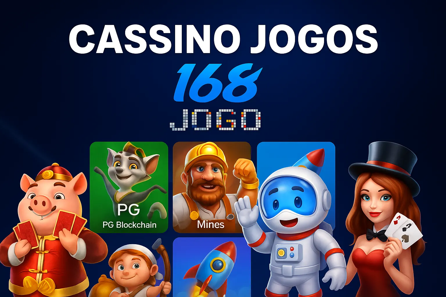 Jogos de cassino online inovadores e emocionantes na 168JOGO